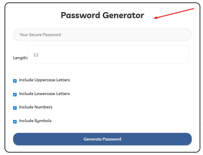 Password Generator-4